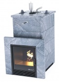 «ИзиСтим Печь Сочи Ст.321 в полноценном кожухе из талькохлорита, закр. верх.,футеровка топки шамотом» – 1