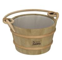 «Ведро SAWO 4л,деревянное с пластиковой вставкой, из Кедра (D), 341-D» – 1