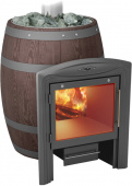 «Дровяная печь ТЕРМОФОР БАРРЕЛЬ ВИТРА Полисандр» – 1