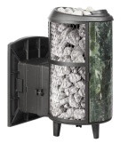 «Печь банная "Атмосфера L" комбинированная сетка-ламель "Змеевик" наборный» – 1