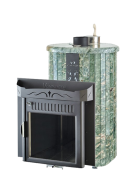 «Ферингер Малютка до 18 м³ Жадеит наборная ламель, печь с закрытой каменкой» – 1