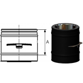 «Шидель PERMETER 25 шибер 4d, внутр. 250 мм., внешн. 300 мм., чёрный» – 1