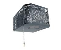 ИзиСтим Обливное устройство КАСКАД 40 л Хохлома (черный)