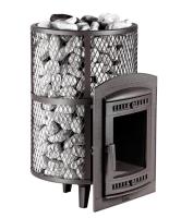 «Печь банная "Атмосфера L" короткий топливный тоннель сетка» – 1