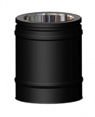 Шидель PERMETER 25 элемент трубы 250 мм., внутр. 115 мм., внешн. 180 мм., чёрный