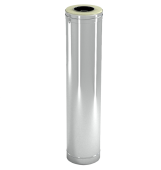 «ТиС Труба ТТ 1000, D120, 0,8/0,5мм, Сталь AISI 430 Термо, изоляция 30мм» – 1