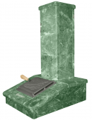 «Гефест облицовка на трубу Президент для печи Гроза 18 (115х790) Змеевик (3 яруса) под шибер» – 1