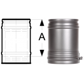 «Шидель PERMETER 25 элемент трубы 250 мм. 4c, внутр. 150 мм., внешн. 200 мм., серый» – 1