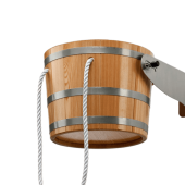 Бадья обливная Blumenberg 29 л, перевертыш, лиственница