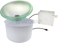 «Шайка Cariitti с клапаном и со светодиодной подсветкой Led» – 1