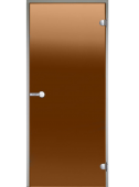 «Дверь стеклянная Harvia DA71901 7/19 коробка алюминий, бронза» – 1