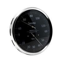 «Fischer Термометр-гигрометр в корпусе из нержавеющей стали черного цвета» – 1