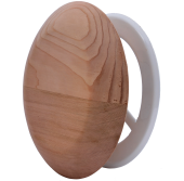 «Вентиляционный клапан SAWO 631-D 100 мм. (кедр)» – 1