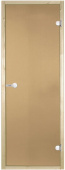 «Дверь стеклянная Harvia D71901M 7/19 коробка сосна, бронза» – 1
