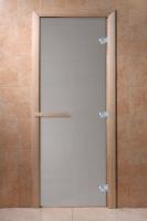 «Дверь "Теплое утро" (каленое матовое стекло Сатин, 8мм, 1900х700 мм)» – 1