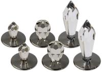 Набор хрустальных насадок Cariitti Crystal Kit 6 хром