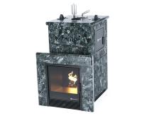 «ИзиСтим Печь Сочи М2 Ст.430 полноценный кожух из пироксенита, закр. верх, футеров. шамотом, дв.сзади» – 1