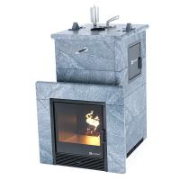 ИзиСтим Печь Сочи М2 Ст.430 полноценный кожух из таклькохлорит, закр. верх, футеровка, дв.справ