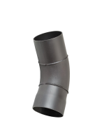 «Ферингер Дымоход отвод D115 угол 45 L 10см. дымоход специальный цвет антик» – 1