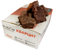«Камень Кварцит МАЛИНОВЫЙ Колотый (70 x 150 мм), для д/печей» – 1