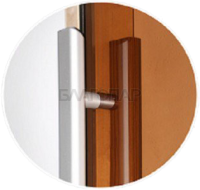 «Ручка для Стекла ПРЕСТИЖ (комплект алюм.+ дерево)» – 1