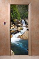 «Дверь фотопечать Водопад (каленое стекло 8мм,1900х700 мм) Stock» – 1