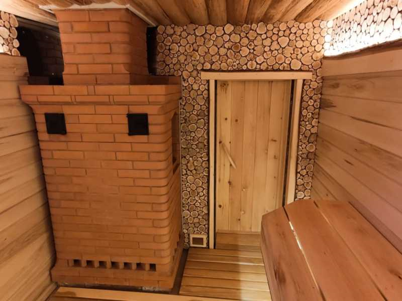 Баня из натурального дерева