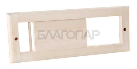 «Решётка вентиляции липа с задвижкой малая М-163» – 2