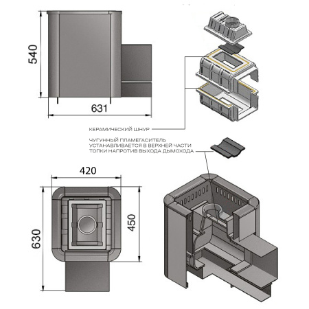 «Везувий Сенсация 12 Антрацит (ДТ-3)3» – 3