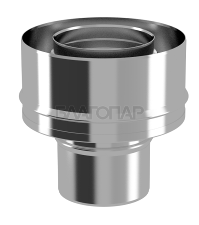 «ТиС Переход Моно-Термо ПМ-Т, D115, 0,8/0,5мм, Сталь AISI 430 Термо, изоляция 30мм3» – 2