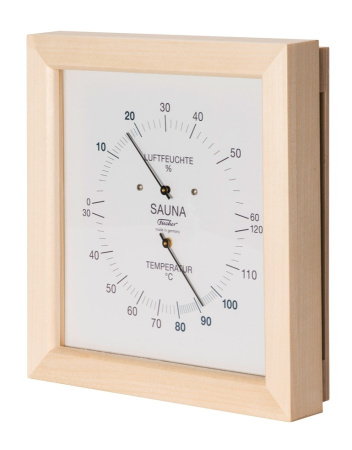 «Fischer Термометр-гигрометр в деревянном корпусе Квадратный3» – 2