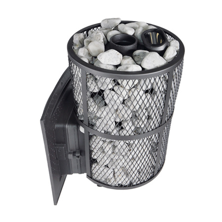 «Печь банная "Атмосфера L" короткий топливный тоннель сетка3» – 4