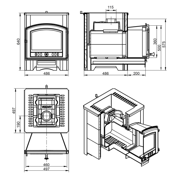 «Везувий Легенда 16 (224) Талькохлорит1» – 5