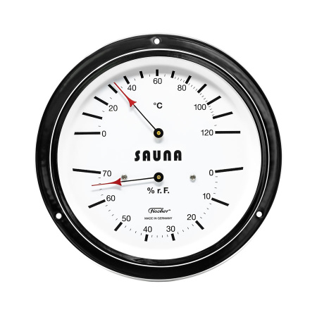 «Fischer Термометр-гигрометр для сауны в латунном корпусе3» – 2