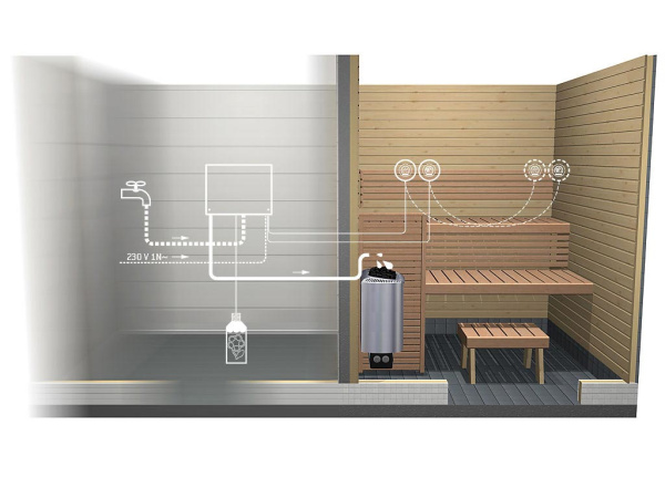 «Автодозатор Harvia SASL1 с соплом1» – 4