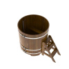 Купель Bentwood из лиственницы круглая мореная Рустик D 1,17 h-1,23