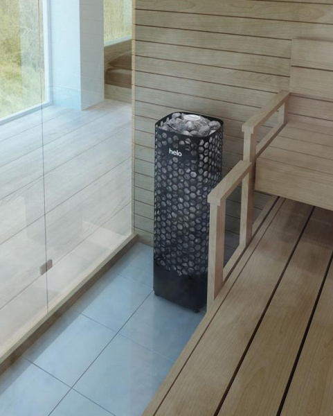 «Электро печь HELO HIMALAYA 105 BWT PURE (10,5 кВт, черная с пультом PURE 2.0 в комплекте)1» – 4