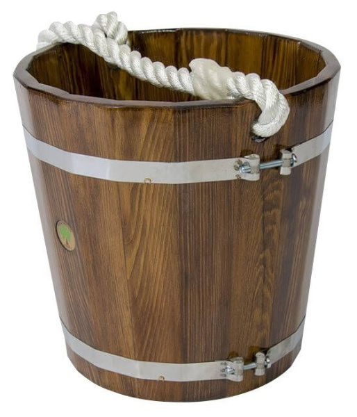 «Ведро Bentwood лиственница Мореное 15 л.1» – 2