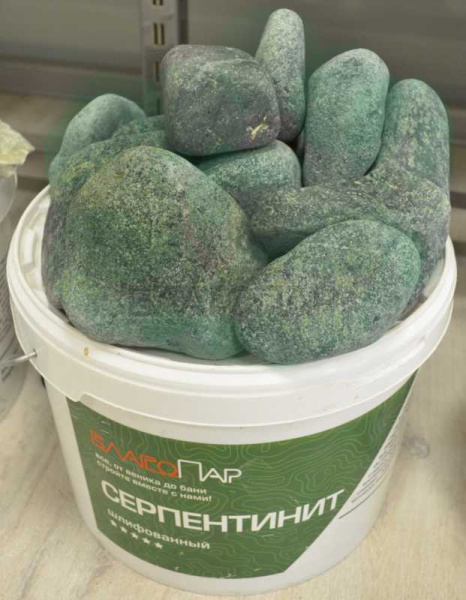 «Камень Серпентинит Шлифованный (70 x 150 мм), для д/печей1» – 3