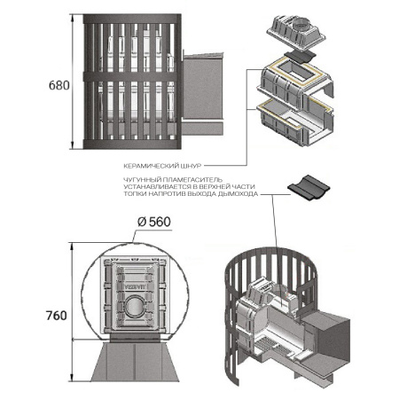 «Везувий Легенда Ковка 22 (224)3» – 3