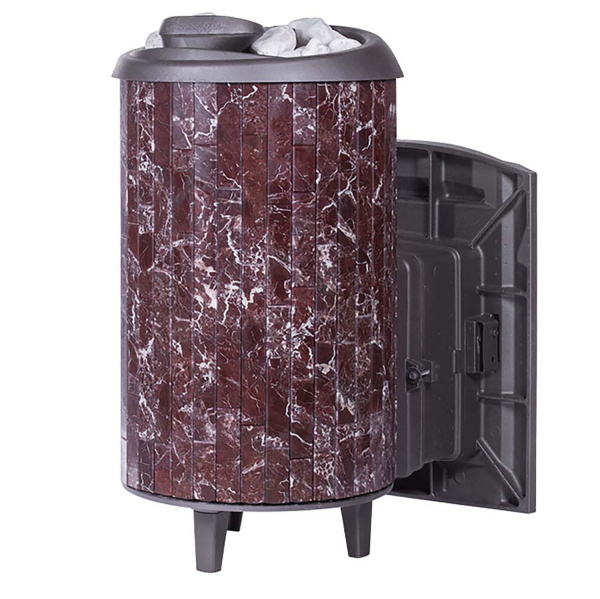 «Печь банная Атмосфера L в ламелях "Россо Леванто" наборный до 24 м³1» – 3