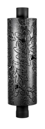 Ферингер Дымоход - экономайзер стартовый с резной корзиной D115мм L 1м. цвет антик Дуб