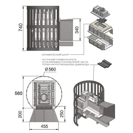 «Везувий Легенда Ковка 28 (224)3» – 3