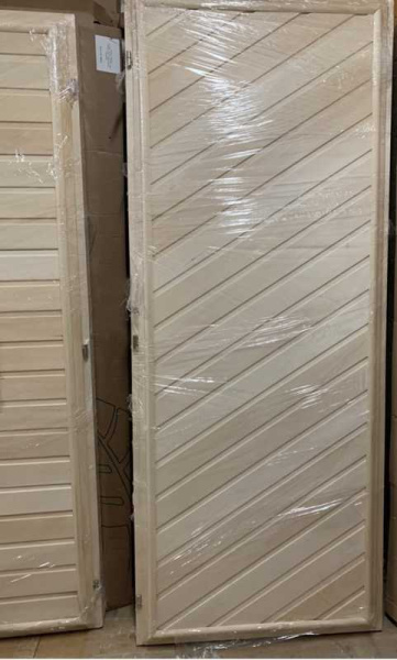 «Дверь из липы "Тула" глухая (2000х800мм) левые петли1» – 5