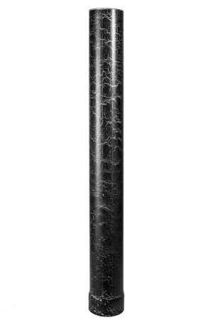 Ферингер Дымоход - конвектор стартовый с сеткой для камней D115мм L 1м. цвет чёрный