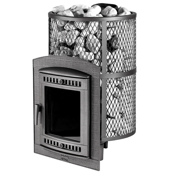 «Печь банная "Атмосфера L" короткий топливный тоннель сетка1» – 2