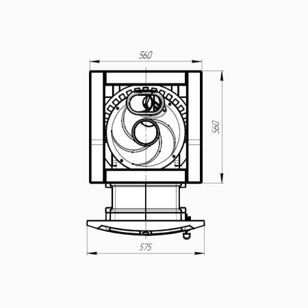 «Печь банная Атмосфера L в облицовке талькохлорит3» – 7