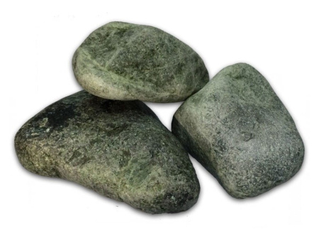 Камень Серпентинит Шлифованный (40 x 80 мм), для э/печей