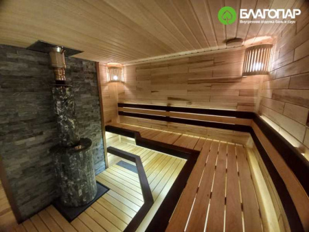 «Паркет стеновой Имитация Бруса Текстурированный (14х98мм)3» – 6