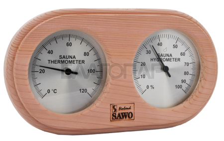 Термогигрометр SAWO 222-THD (кедр)